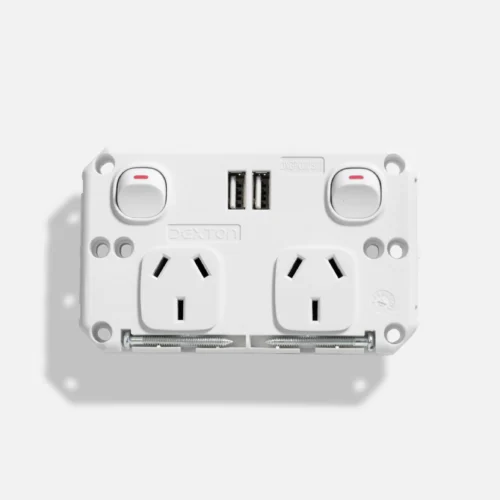 Standard double power with double USB charger (2.1A) (50pcs BULK BUY) - Image 2