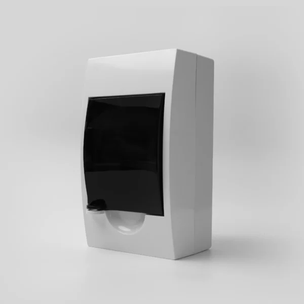 4 Pole Surface Lockable Distribution Board