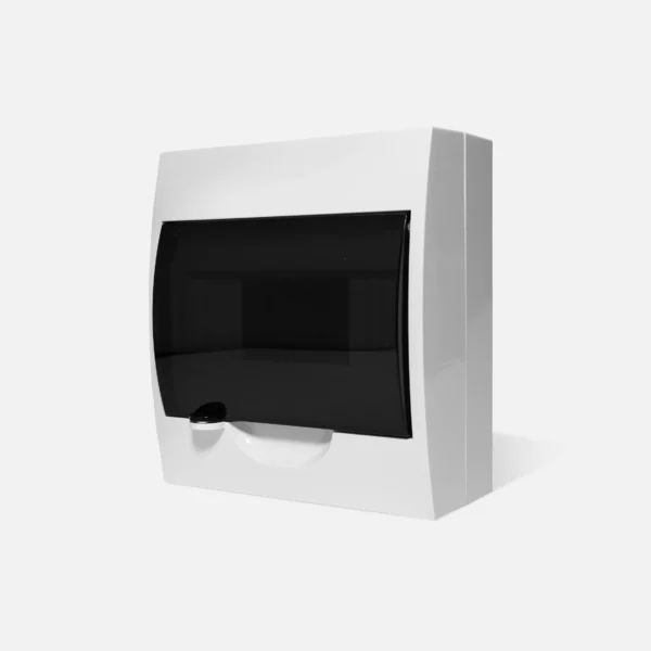 8 Pole Surface Lockable Distribution Board