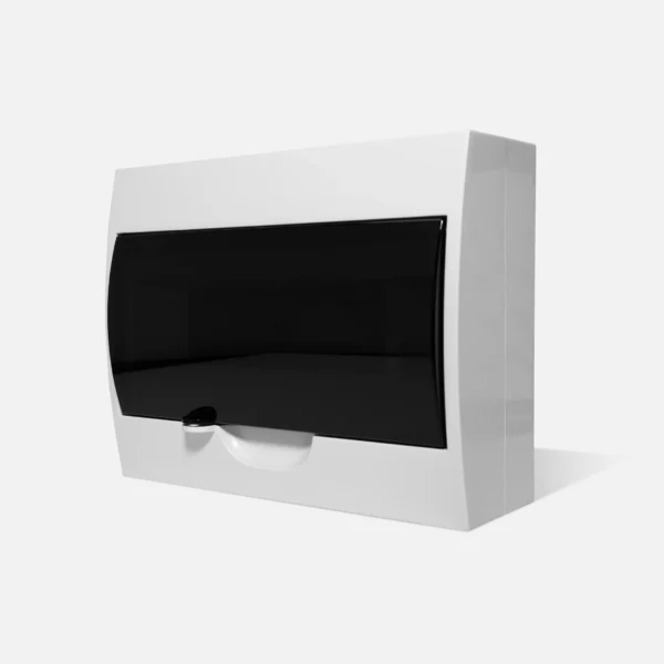 12 Pole Surface Lockable Distribution Board