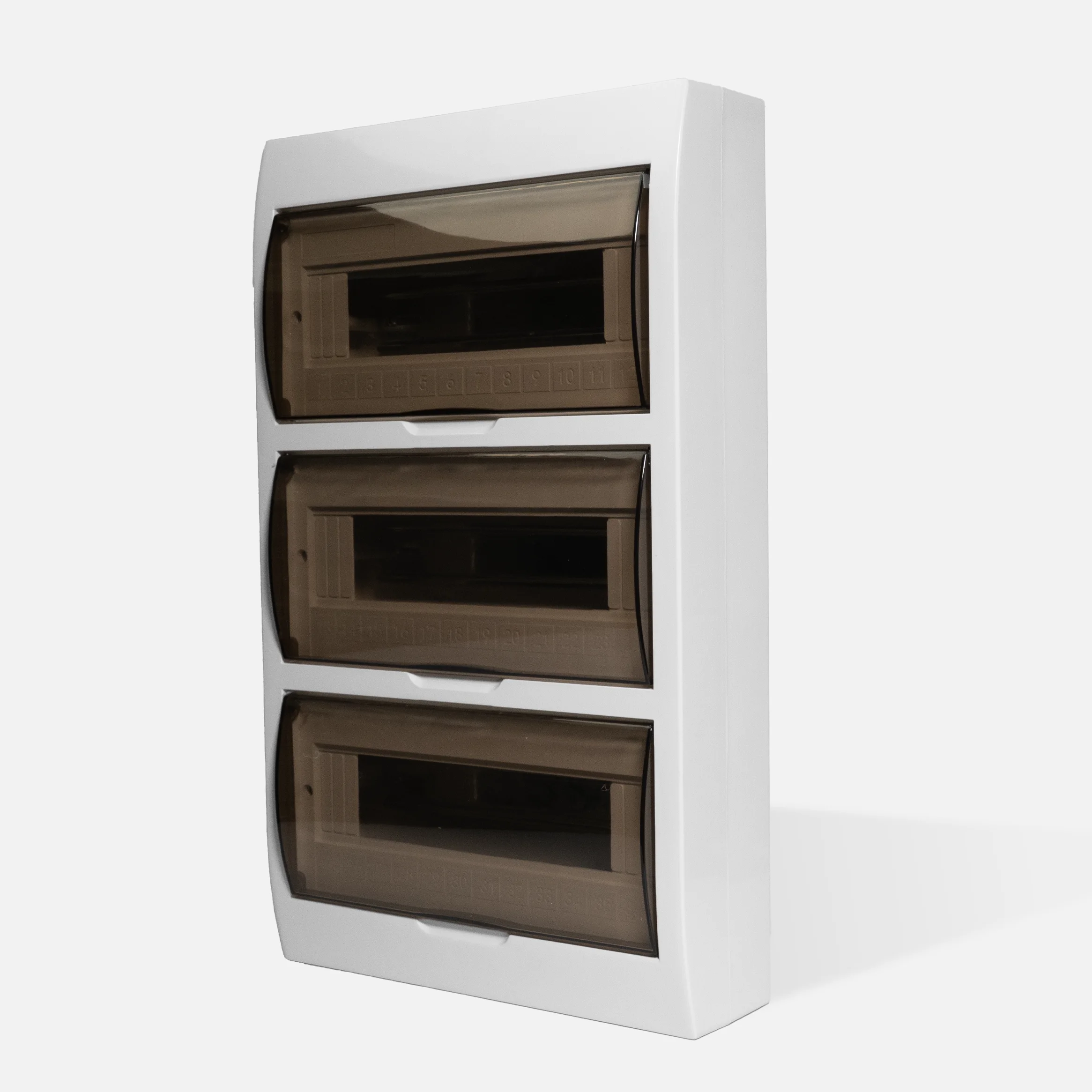 36 Pole Surface Lockable Distribution Board - Dexton