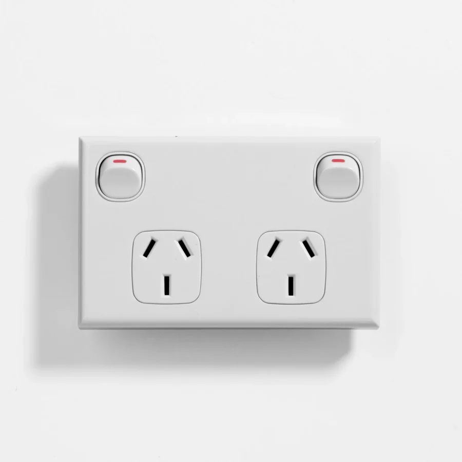 Standard double power point 10A