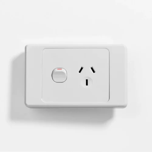 Standard double pole, single power point 10A - Image 1