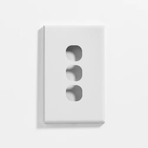 Standard three gang switch vertical - Image 3