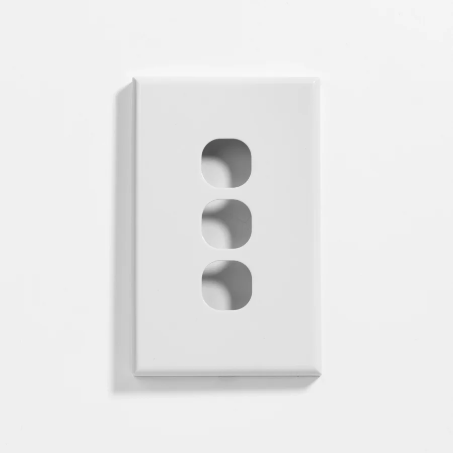 Standard 3 gang cover & plate only