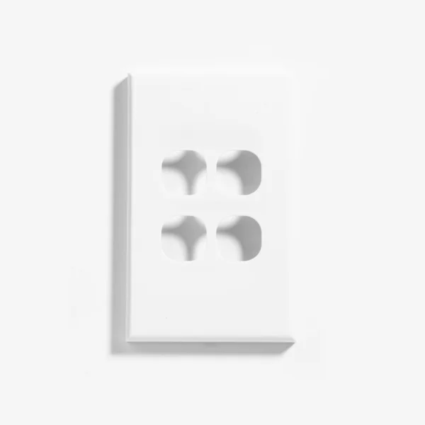 Standard 4 gang cover & plate only