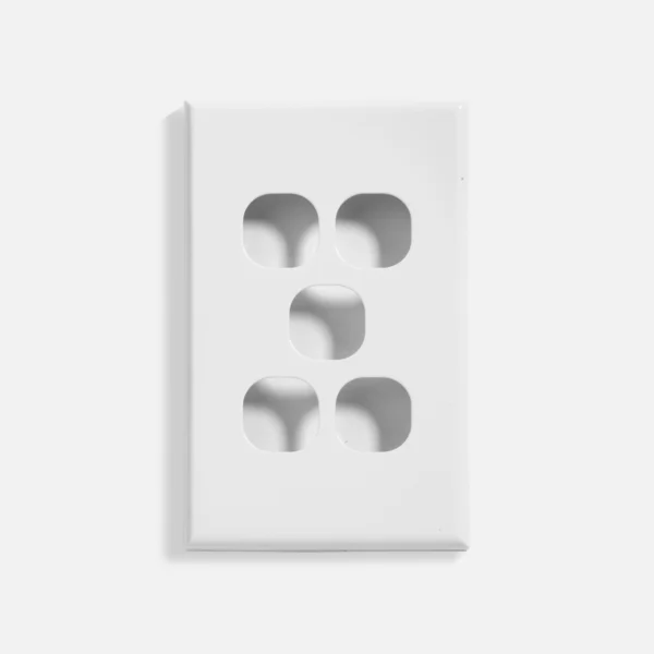 Standard 5 gang cover & plate only