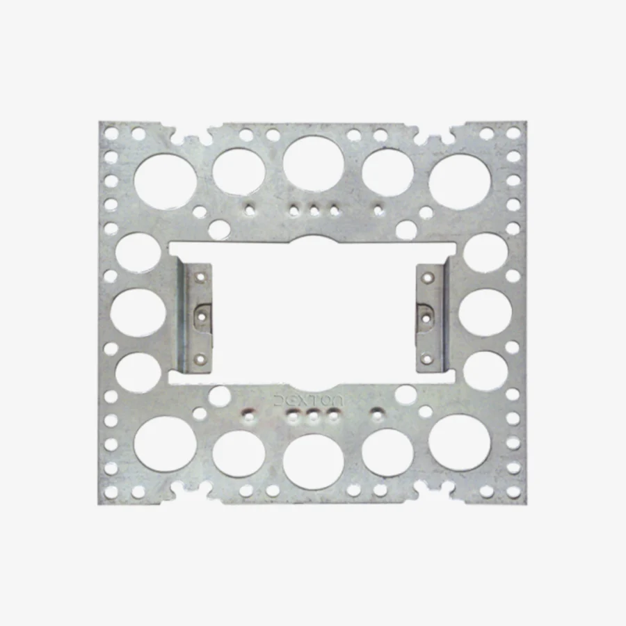 Slim plaster bracket
