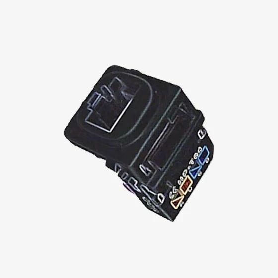 Four pin telephone socket mech black - Image 1