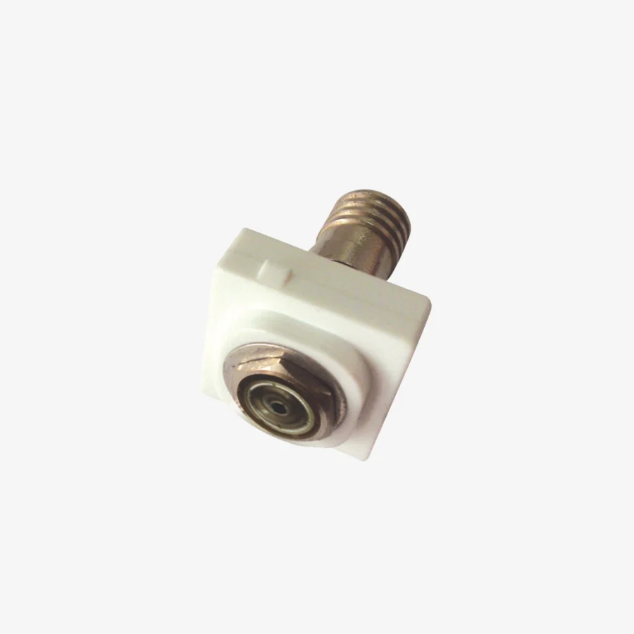 TV outlet coax for standard TV mech