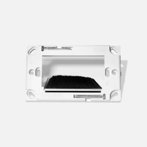 Wall plate bull nose reverse white - Image 5