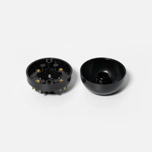 Black ceiling Rose with 4 terminals - Image 5
