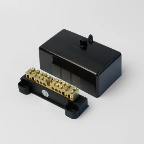 Black neutral link 10 pole - Image 2