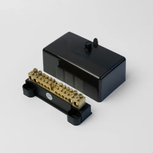 Black neutral link 12 pole - Image 2