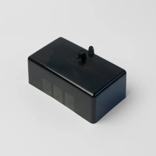 Black neutral link 12 pole - Image 1
