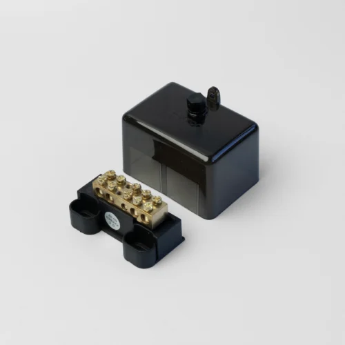 Black neutral link 5 pole - Image 2
