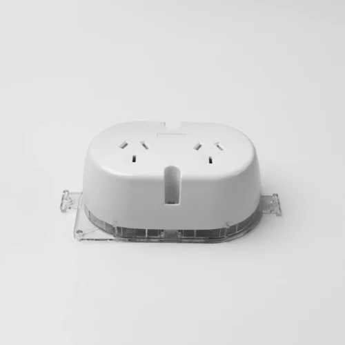 Double socket plug base, 250V 10A - Image 2