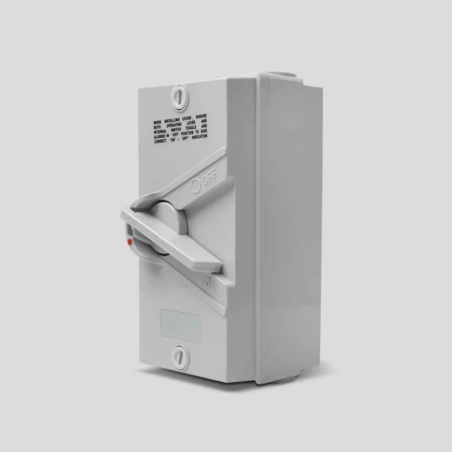 Single Isolating weatherproof 32A IP66