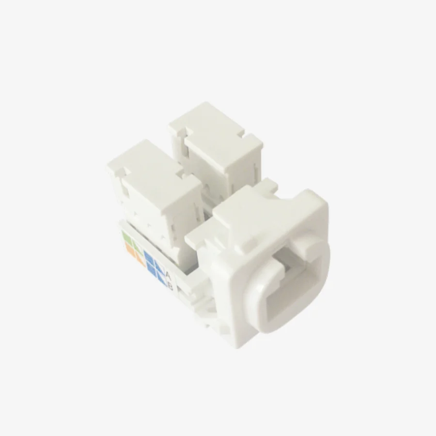 Data and telephone socket mech