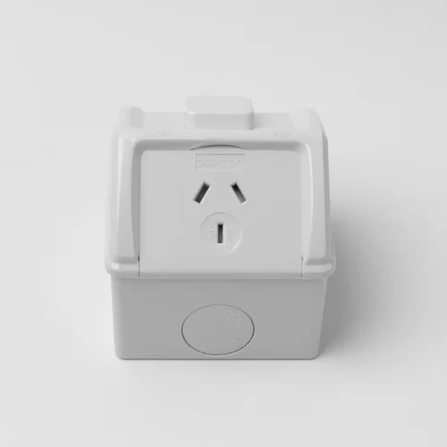 Single weatherproof socket IP53 - Image 2