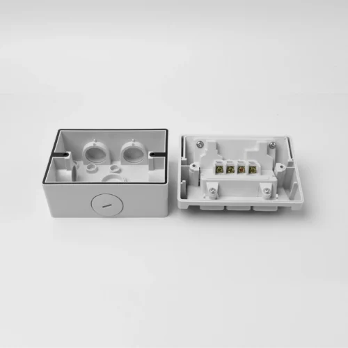 Double weatherproof socket IP53 with extra switch - Image 4