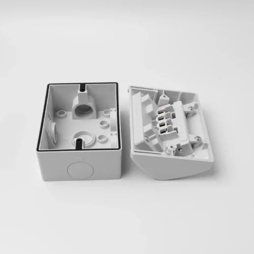 Double weatherproof socket IP53 with extra switch - Image 3