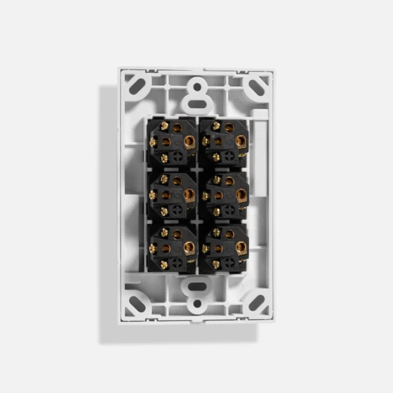 Standard six gang switch vertical - Image 4