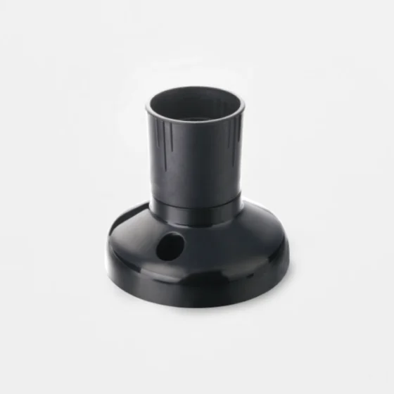 Black small base batten holder - Image 1