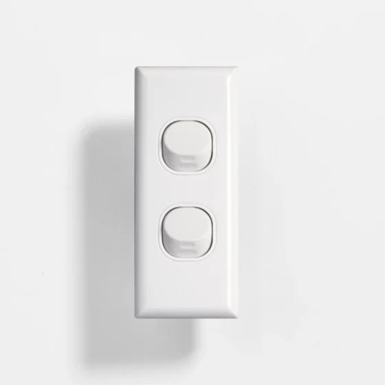 Standard double architrave switch vertical - Image 1