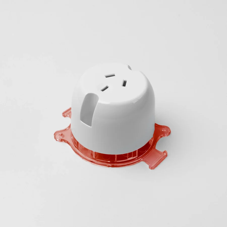 High base, single socket plug base, 250V 10A